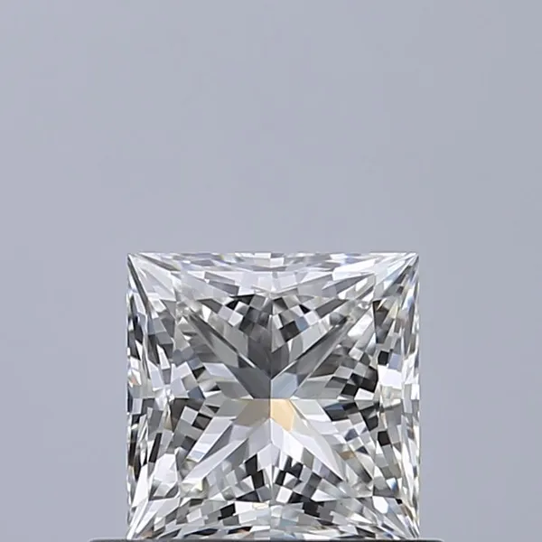 0.66ct PRINCESS H VVS2 Natural diamond