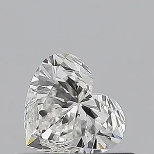 0.5ct HEART H VVS2 Natural diamond