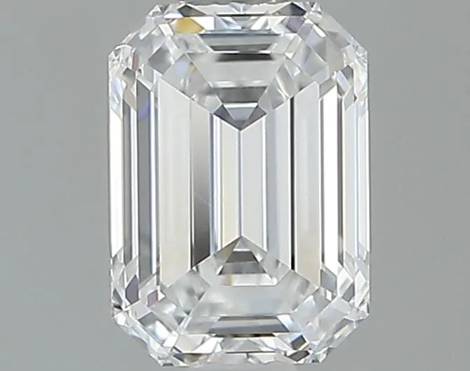 0.43ct EMERALD D VVS1 Natural diamond