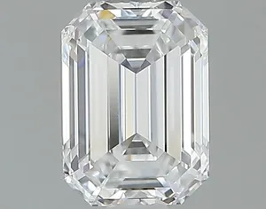 0.43ct EMERALD D VVS1 Natural diamond