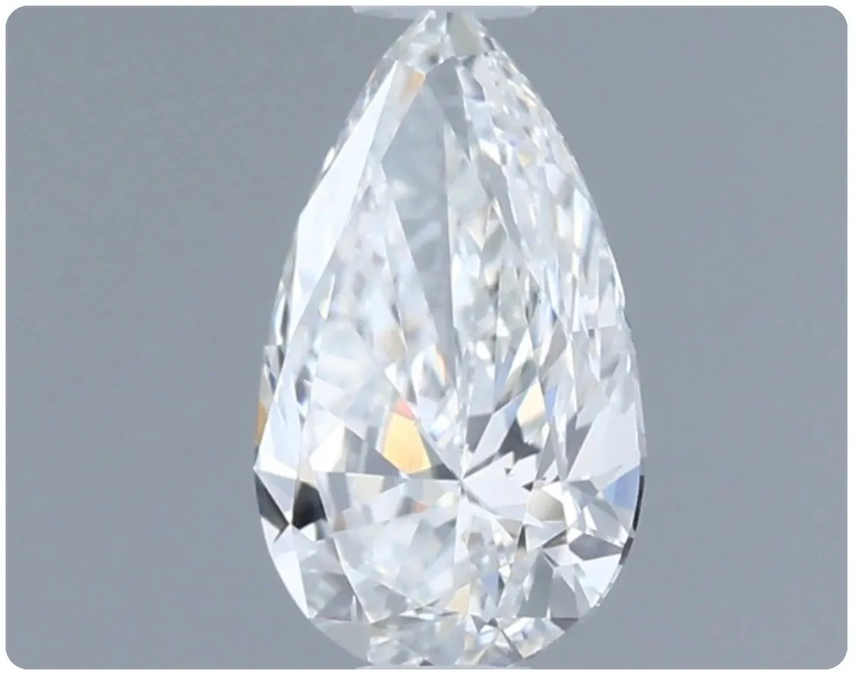 0.40ct PEAR G VS1 Natural diamond