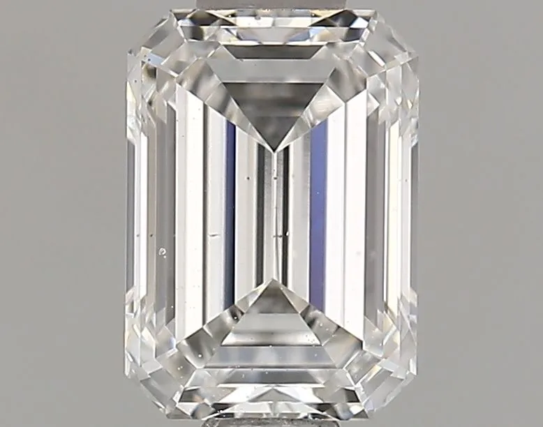 0.80ct EMERALD F VS1 Lab Grown diamond