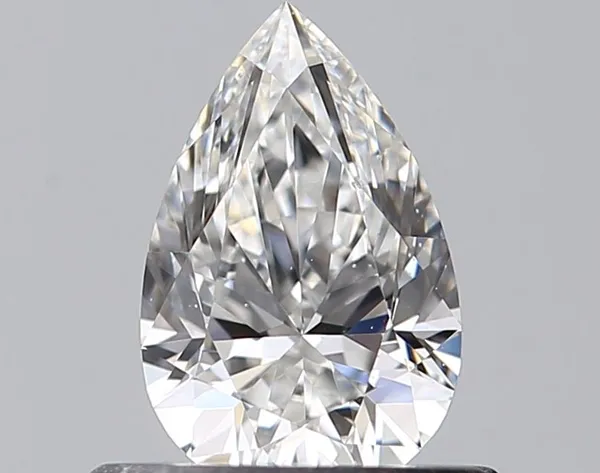 0.52ct PEAR F VS2 Natural diamond