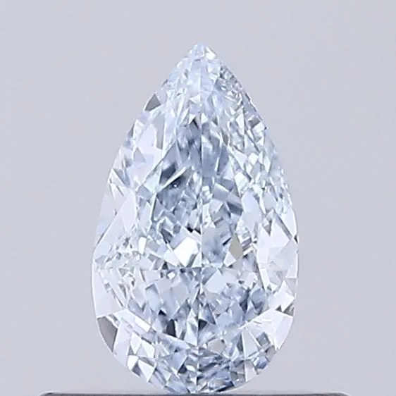 0.39ct PEAR Fancy Blue VVS2 Coloured Lab diamond