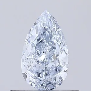 0.39ct PEAR Fancy Blue VVS2 Coloured Lab diamond