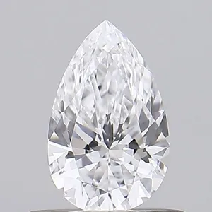 0.5ct PEAR D VVS1 Lab diamond