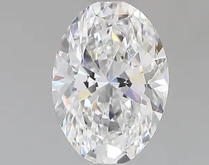 0.46ct OVAL D VVS2 Natural diamond