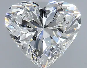 0.5ct HEART F VVS2 Natural diamond