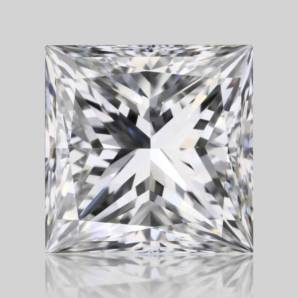 0.90ct PRINCESS E VVS2 Natural diamond