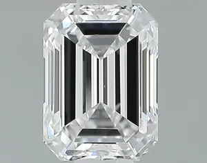 0.53ct EMERALD E VVS2 Natural diamond
