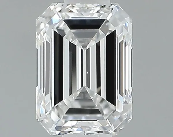 0.53ct EMERALD E VVS2 Natural diamond