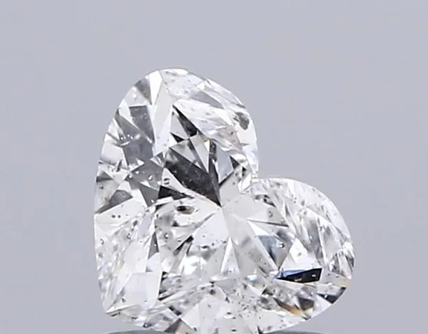 1ct HEART F SI2 Natural diamond