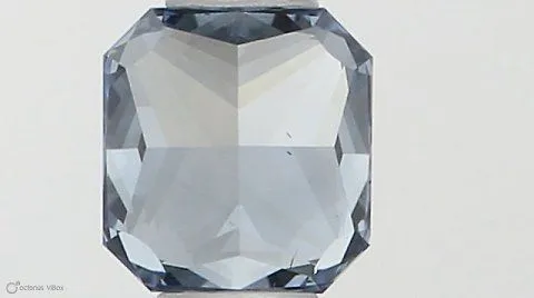 0.36ct RADIANT Fancy Vivid Blue VS1 Coloured Lab diamond