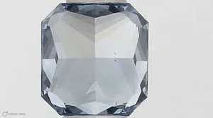 0.36ct RADIANT Fancy Vivid Blue VS1 Coloured Lab diamond