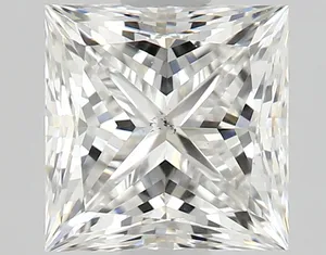 0.9ct PRINCESS G SI2 Natural diamond