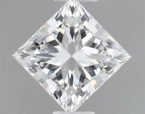 0.46ct PRINCESS F IF Natural diamond