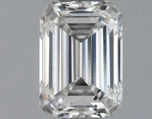 0.72ct EMERALD F VS2 Lab diamond
