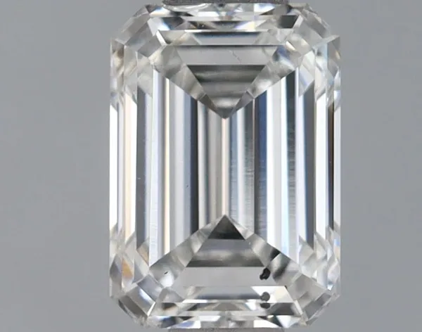 0.72ct EMERALD F VS2 Lab diamond