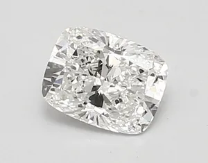 0.88ct CUSHION F VVS1 Lab diamond