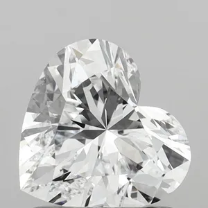 1ct HEART D VVS2 Lab diamond