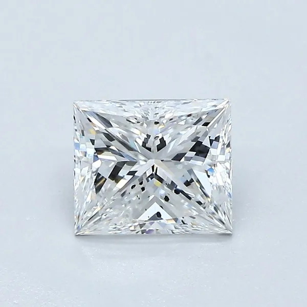 1.33ct PRINCESS F SI2 Natural diamond