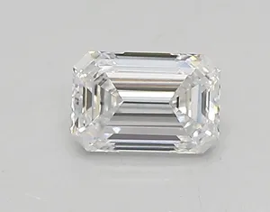 0.45ct EMERALD D VVS1 Lab diamond