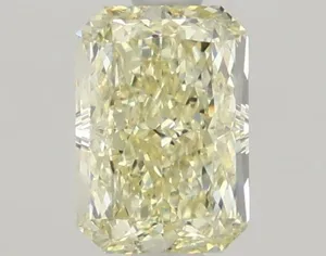 1.15ct RADIANT Fancy Yellow VS1 Coloured Lab diamond