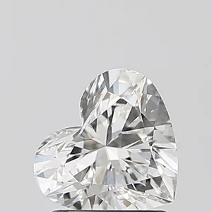 1.09ct HEART F VVS2 Lab diamond