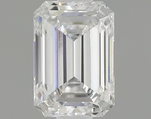 0.71ct EMERALD F VS1 Lab diamond