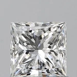 0.91ct PRINCESS H SI1 Natural diamond