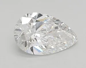 0.87ct PEAR D VVS1 Lab diamond