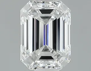 0.54ct EMERALD E VVS1 Natural diamond