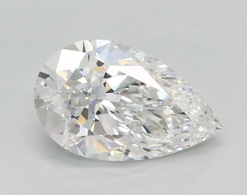 0.84ct PEAR D VVS2 Lab Grown diamond