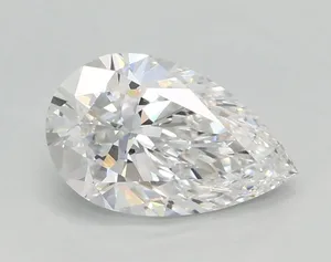 0.84ct PEAR D VVS2 Lab diamond