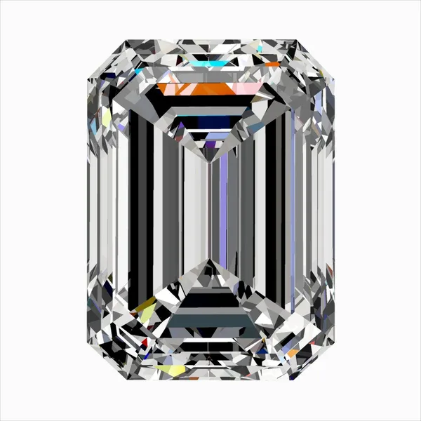 0.5ct EMERALD H VS2 Natural diamond