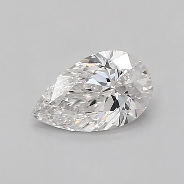 0.55ct PEAR D VVS2 Lab Grown diamond