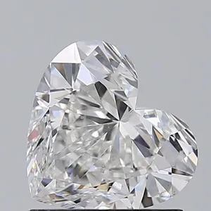 1.01ct HEART F SI1 Natural diamond