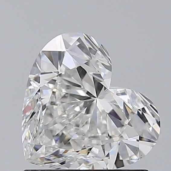 1.01ct HEART F SI1 Natural diamond