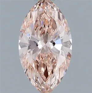 0.73ct MARQUISE Fancy Intense Pink VS1 Coloured Lab diamond