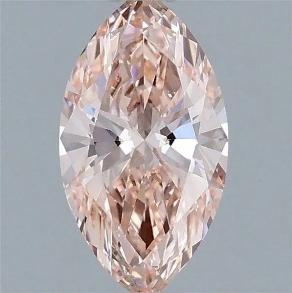 0.73ct MARQUISE Fancy Intense Pink VS1 Coloured Lab diamond