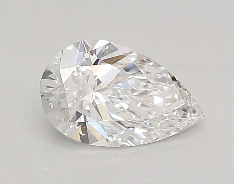 0.65ct PEAR D FL Lab Grown diamond