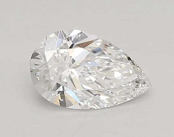 0.65ct PEAR D FL Lab diamond