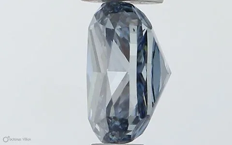 0.50ct CUSHION Fancy Intense Blue VS1 Coloured Lab diamond