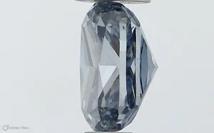 0.5ct CUSHION Fancy Intense Blue VS1 Coloured Lab diamond