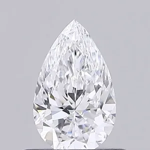 0.49ct PEAR D IF Lab diamond
