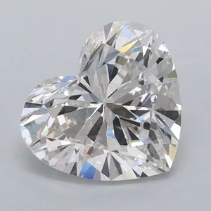 1.39ct HEART F VS1 Lab diamond