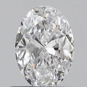 0.5ct OVAL D SI1 Natural diamond