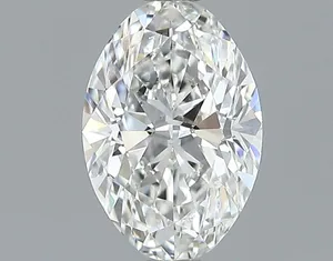 0.61ct OVAL H VS2 Natural diamond