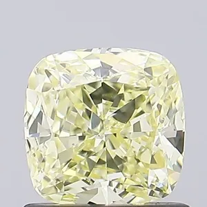 1.04ct OVAL Fancy Yellow VVS2 Coloured Lab diamond