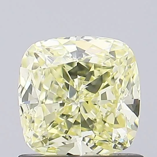 1.04ct OVAL Fancy Yellow VVS2 Coloured Lab diamond